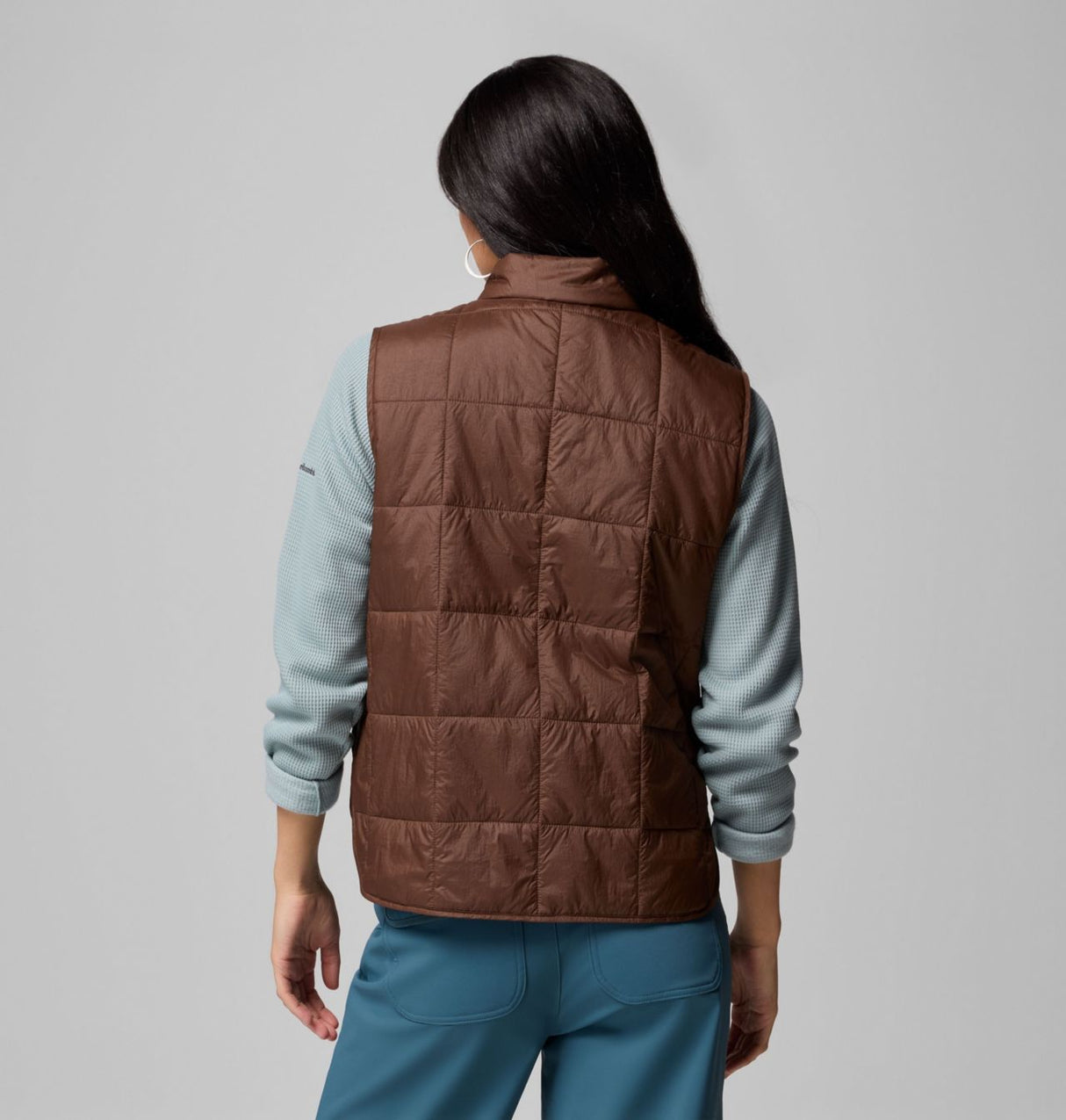 Columbia Womens Sienna Hill Quilted Vest Tobacco