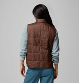 Columbia Womens Sienna Hill Quilted Vest Tobacco
