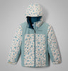 Columbia Girls Horizon Ride Iv Printed Jacket Dkstn wtrgrdn/crsdbl