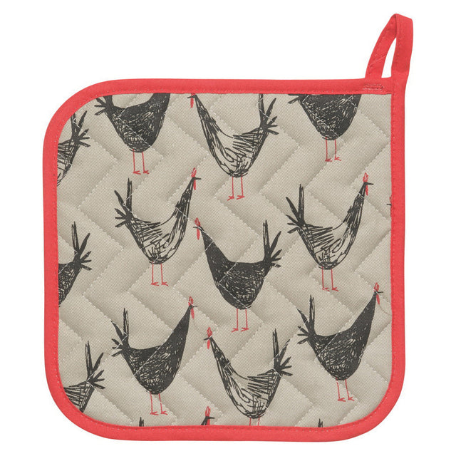Now Designs by Danica Chicken Scratch Pot Holder Chicken scratch