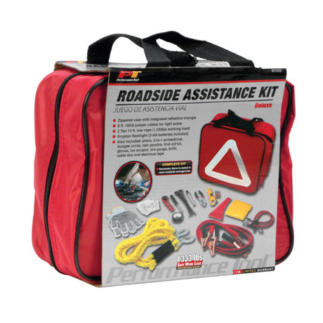 Performance Tool Deluxe Roadside Assistance Kit