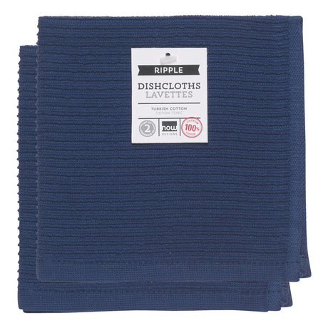 Now Designs by Danica Ripple Dish Cloth Indigo