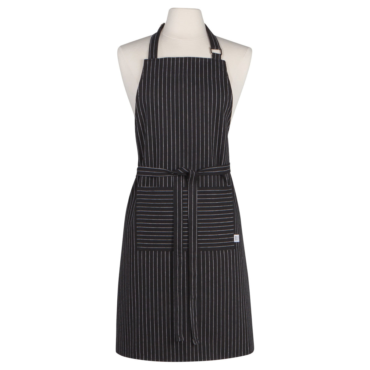 Now Designs by Danica Chef Apron Pinstripe black