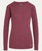 Noble Outfitters Tug-Free Long Sleeve Crew (UPF 50+) Port Heather