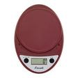 Escali Primo Digital Scale Warmred