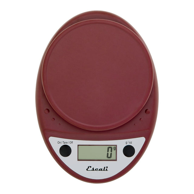 Escali Primo Digital Scale Warmred