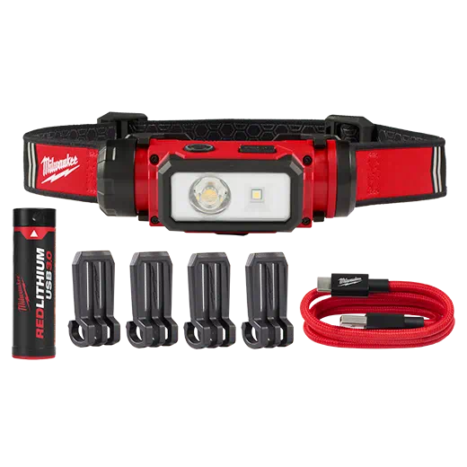 Milwaukee Redlithium Usb Hard Hat Headlamp