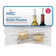 HIC Pourer Set with Natural Cork Stopper