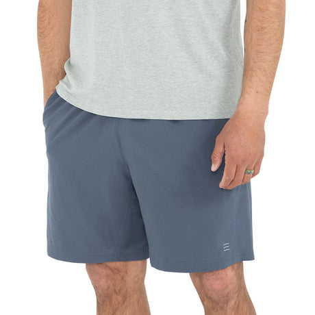 Free Fly Apparel Men's Lined Active Breeze Short - Blue Dusk II Blue Dusk II