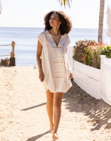 Carve Designs Zuma Stitched Coverup - Birch Texture Birch Texture