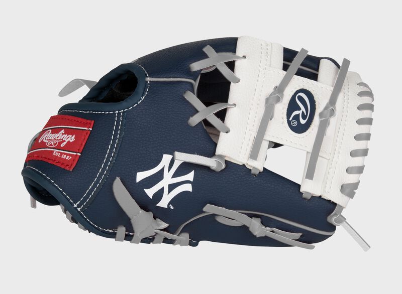 RAWLINGS New York Yankees 10in Team Logo Glove RH Ny yankees