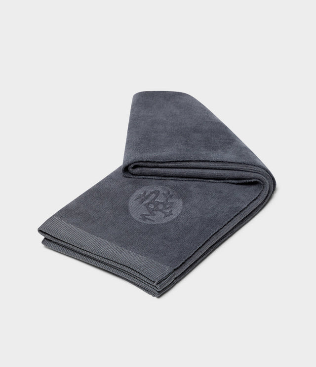 Manduka Equa Hot Hand Yoga Towel Thunder