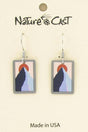 Nature Cast Metalworks Rectangle Single Mountain Peak Dangle Earring Multi