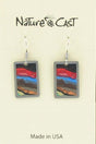 Nature Cast Metalworks Color Layers Dangle Earring Multi