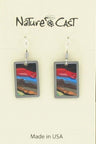 Nature Cast Metalworks Color Layers Dangle Earring Multi