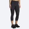 Brooks Women's Method 3/4 Tight Black