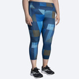 Brooks Women's Method 3/4 Tight Motion print