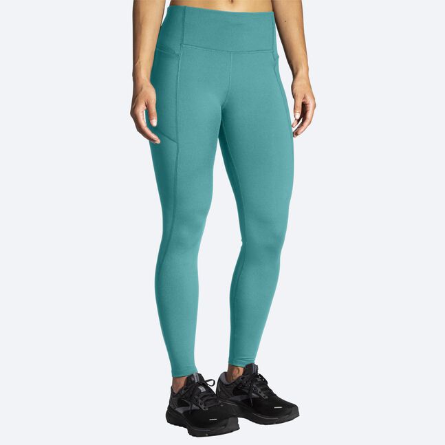 Brooks Women's Moment Tight Nile green