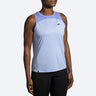 Brooks Women's Sprint Free Tank 2.0 Ltlavndr/blulavndr