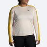 Brooks Women's Sprint Free Long Sleeve 2.0 Sand/sundial