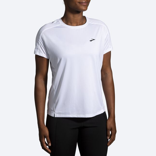 Brooks Women's Sprint Free Short Sleeve 2.0 White