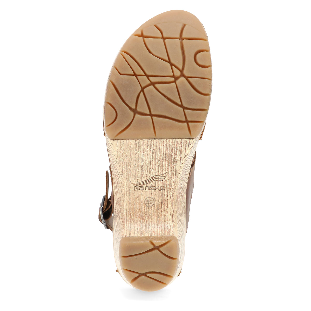 Dansko Women's Lucia Oiled Pull Up Mary Jane Sandal - Tan Tan