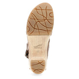 Dansko Women's Lucia Oiled Pull Up Mary Jane Sandal - Tan Tan