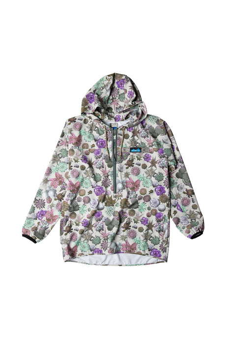 KAVU Women's Bay Breeze Hoodie - Succulents Succulents