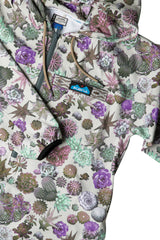 KAVU Women's Bay Breeze Hoodie - Succulents Succulents