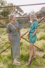 Kavu Womens Cedar Springs Short-sleeve Green Bloom