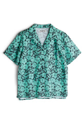 Kavu Womens Cedar Springs Short-sleeve Green Bloom