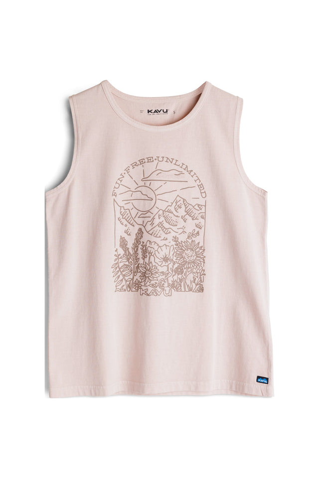 Kavu Womens Summertown Tank Frappe