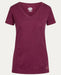 Noble Outfitters Tug Free Tee V-Neck (UPF 50+) Port Heather