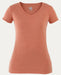 Noble Outfitters Tug Free Tee V-Neck (UPF 50+) Burnt Sienna Heather