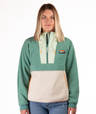 Boulder Gear Womens Scout Pullover Fleece Oil green