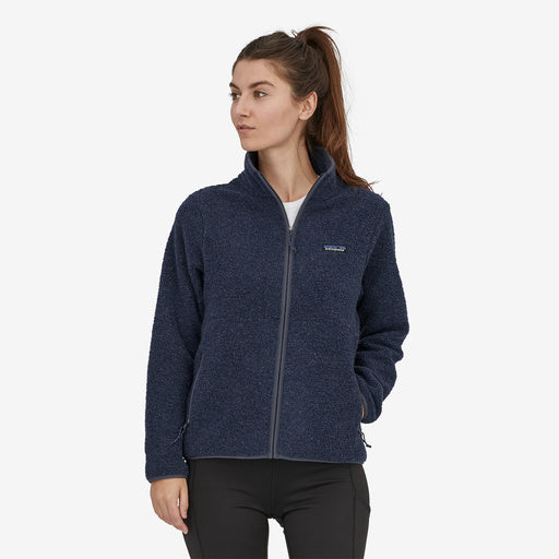 Patagonia Women's Reclaimed Fleece Jacket Smolder blue