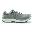 Topo Athletic Pursuit 2 Womens Shoe Grey/mint
