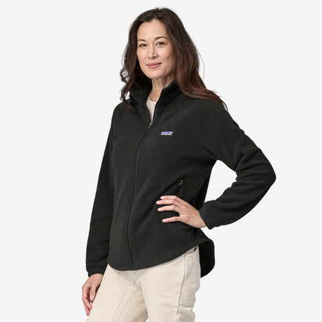 Patagonia Women's Classic Microdini Fleece Jacket Black