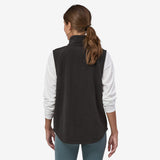 Patagonia Women's Classic Microdini Fleece Vest - Black Black