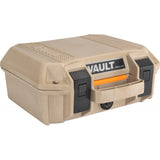 Pelican V100 Vault Small Pistol Case Tan