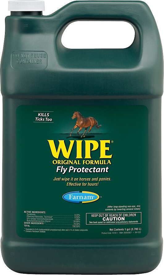 Farnam Companies Wipe Original Formula Fly Protectant - 1 Gallon