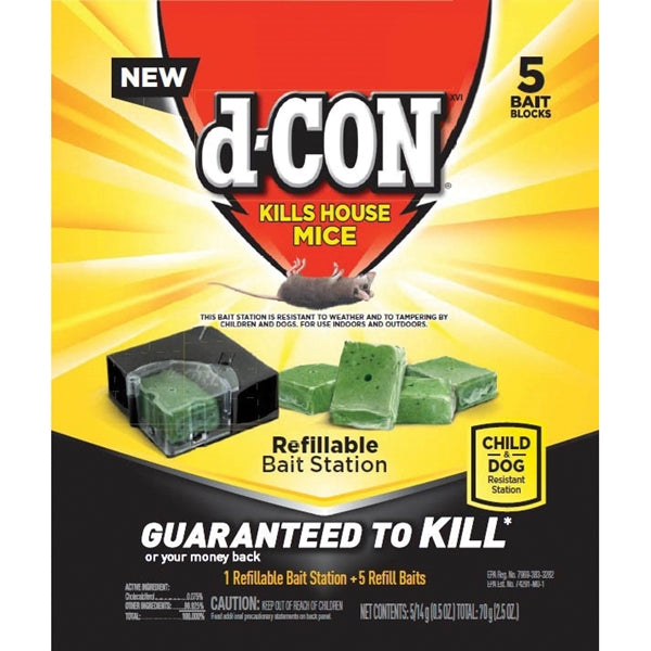 d-CON Refillable Bait Station