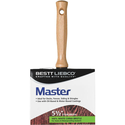 Bestt Liebco Master 5-1/2 in. Flat Stain Brush No.144 5-1/2 in. / 1-5/8 in.