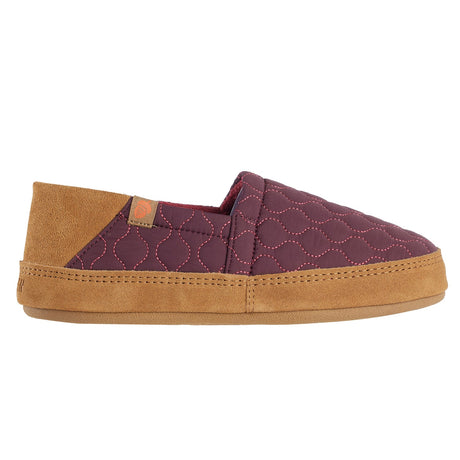 Acorn Women's Walden Water Repellant Moccasin - Raisin Raisin