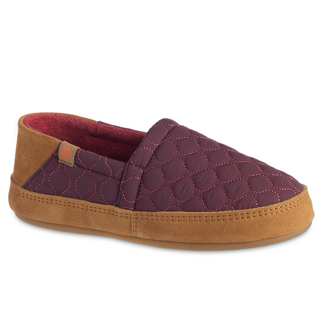 Acorn Women's Walden Water Repellant Moccasin - Raisin Raisin