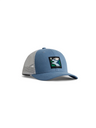 Free Fly Apparel Youth Inlet Trucker Hat - Blue Fog Blue Fog