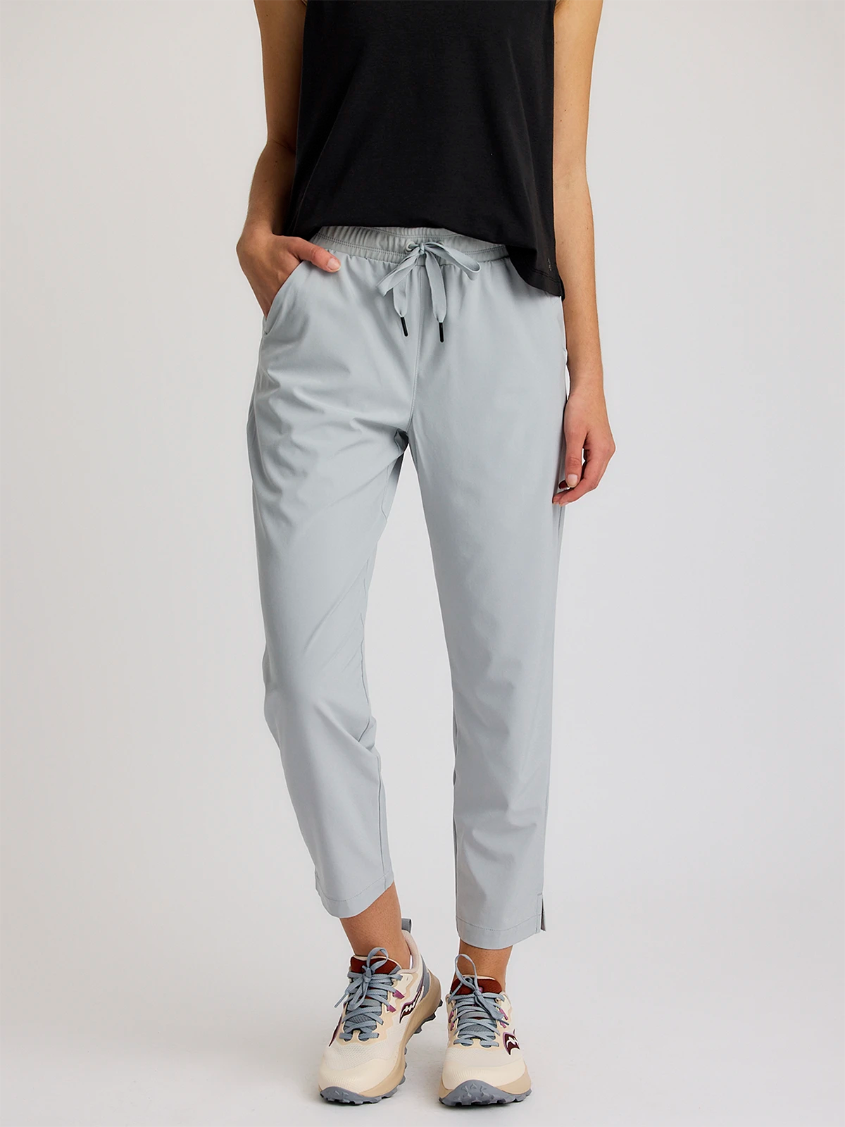 Free Fly Apparel Womens Breeze Drift Pant - Aspen Grey Aspen Grey /  / 26IN