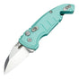 Hogue A-01 Microswitch Auto Folding Knife, Aquamarine Aquamarine