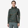 Patagonia Women's Houdini Jacket - Lose Yourself Outline: Nouveau Green Lose Yourself Outline: Nouveau Green