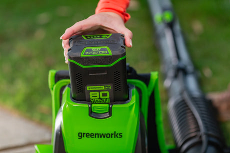 Greenworks Pro 80V 610 CFM Cordless Battery Single Port Backpack Blower with 4.0Ah Battery & Charger